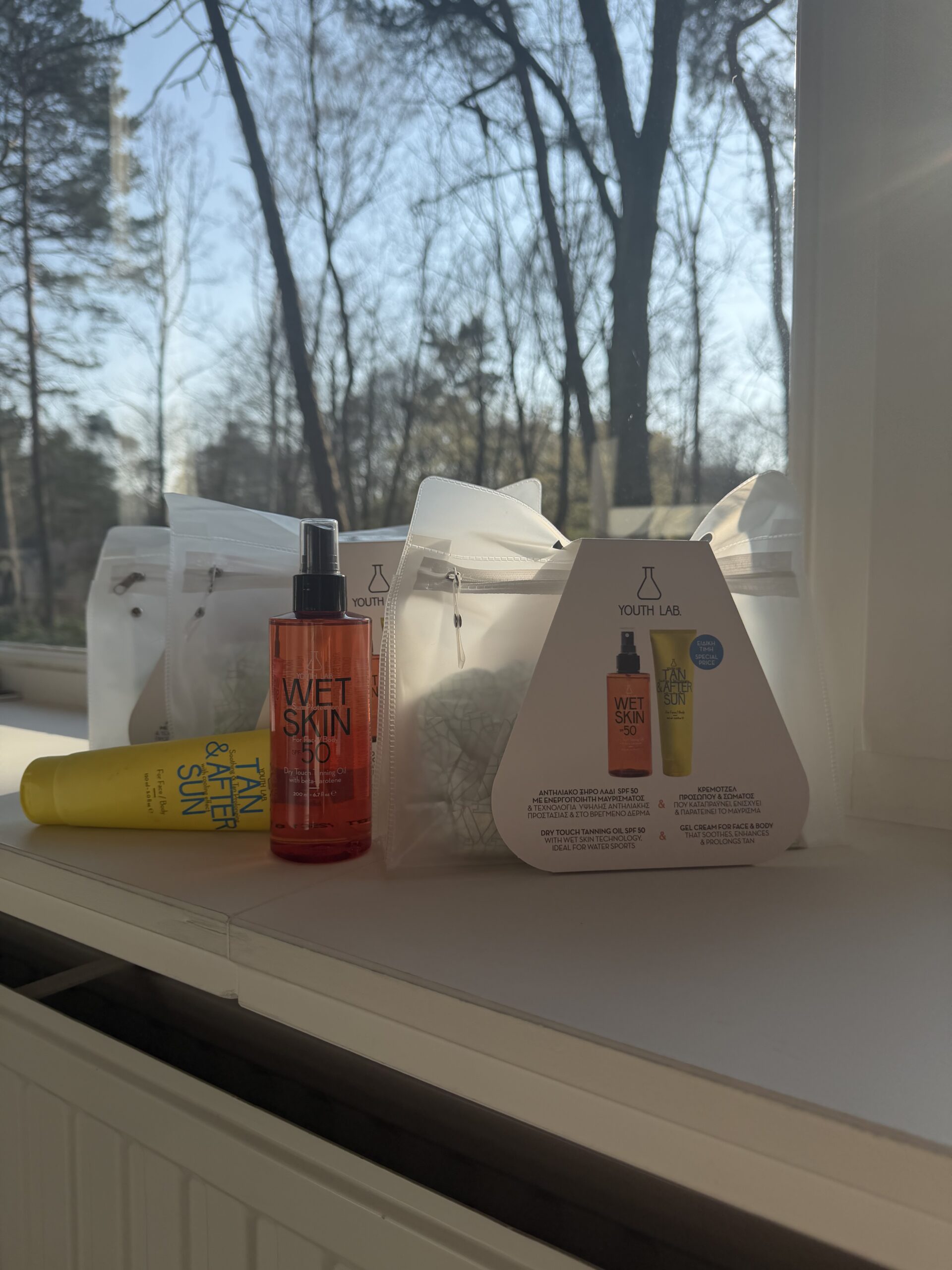 VOORDEELSET WET SKIN SPF 50+ aftersun KIT Youth Lab